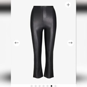Commando Faux leather Crop Flare Pants